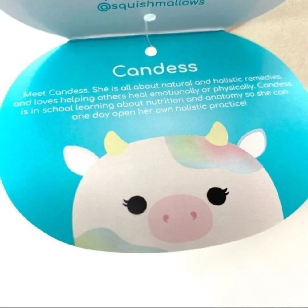 Squishmallow Stackables Easter Candess the Cow New